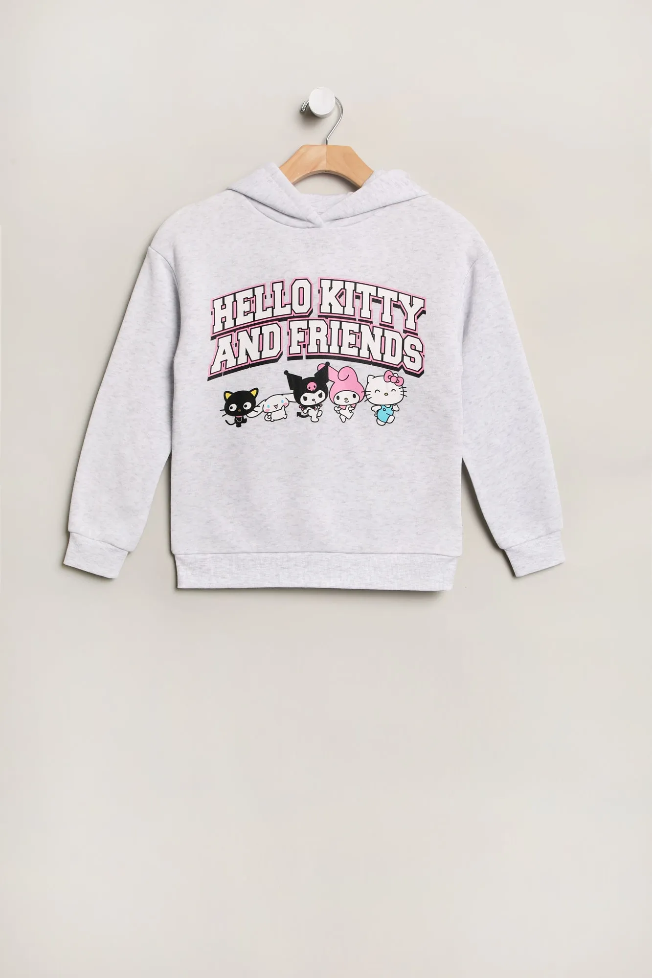 Girls' Hello Kitty And Friends Graphic Hoodie