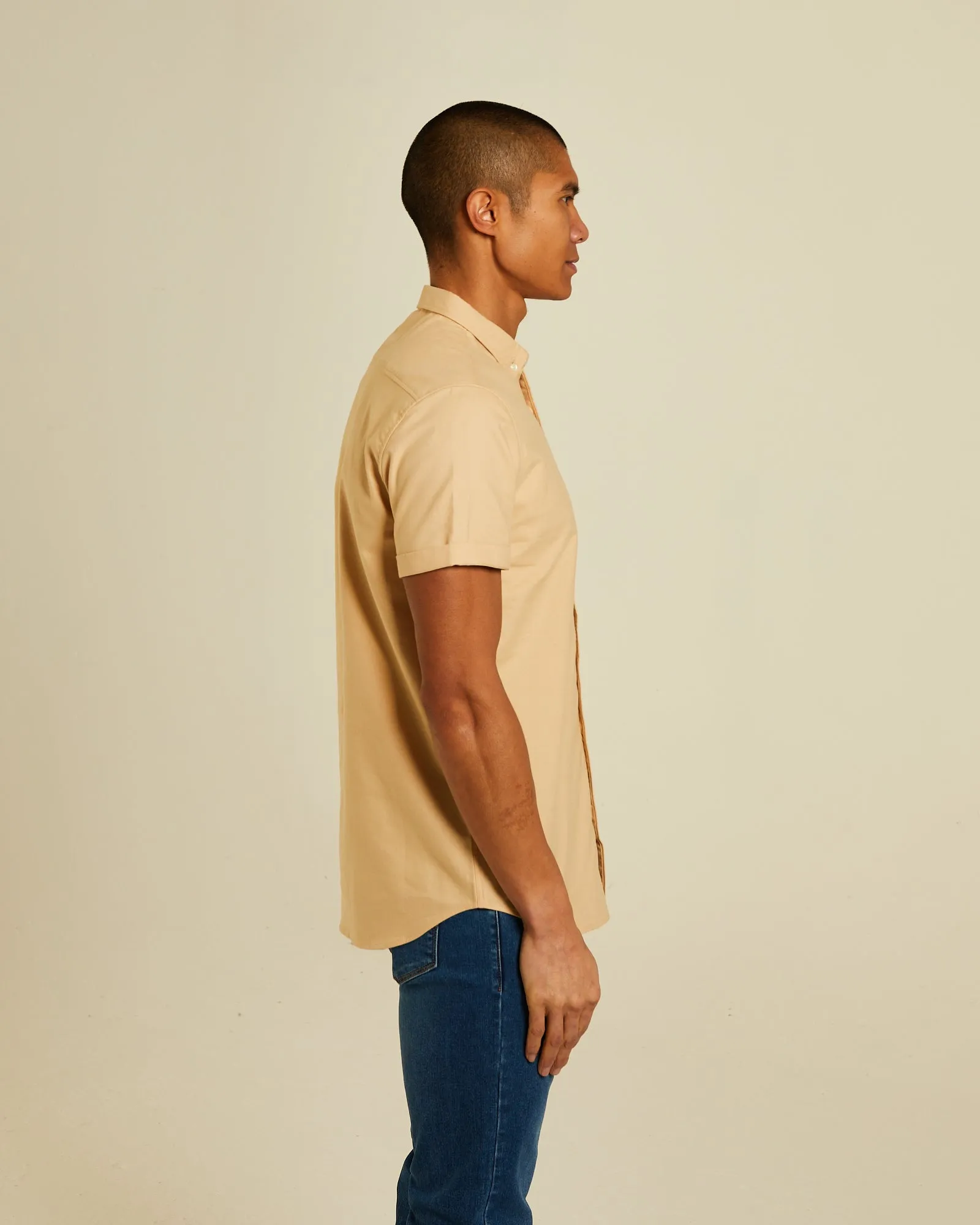 Hardy SS Shirt Almond Butter