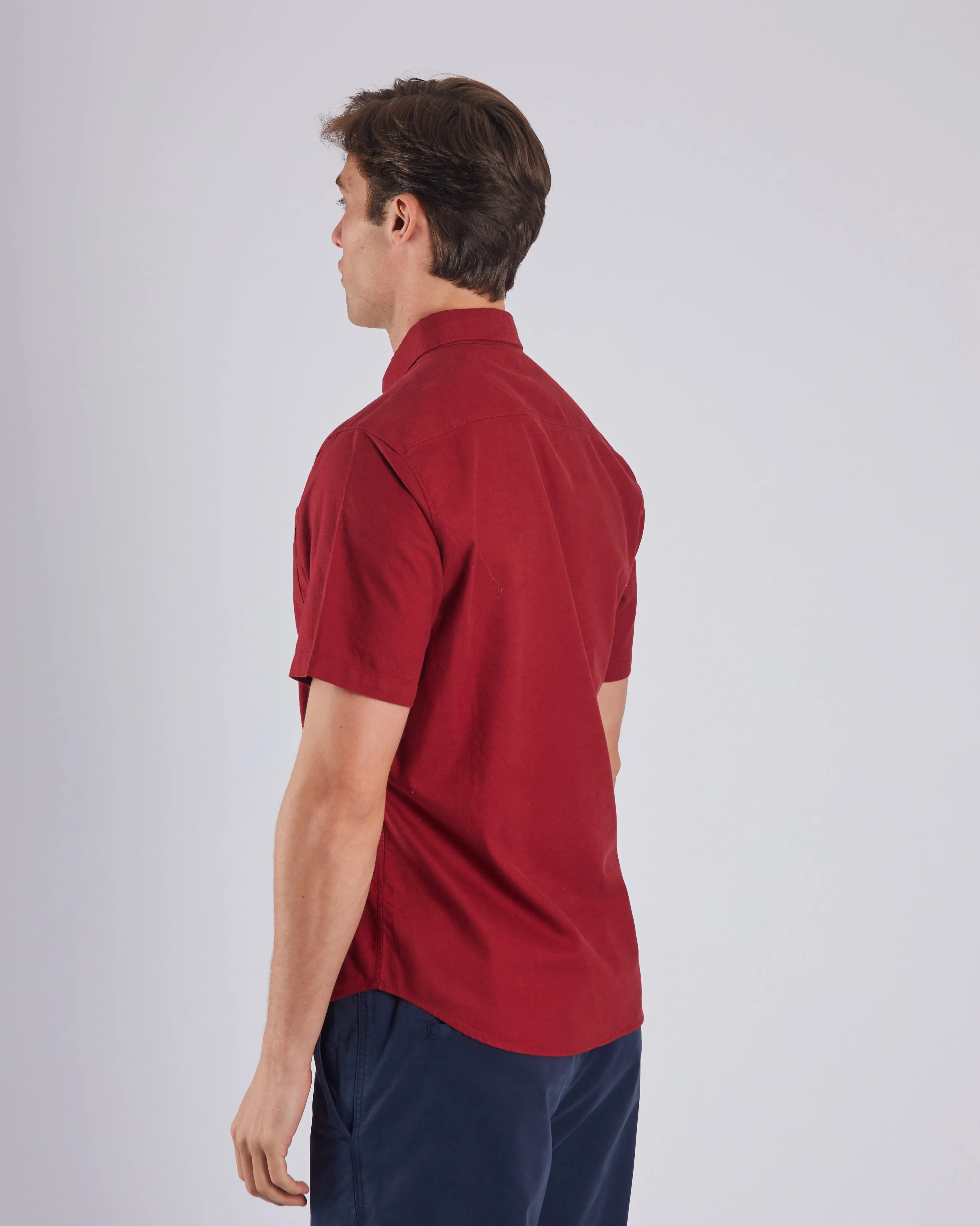 Harlow SS Shirt Havana Red