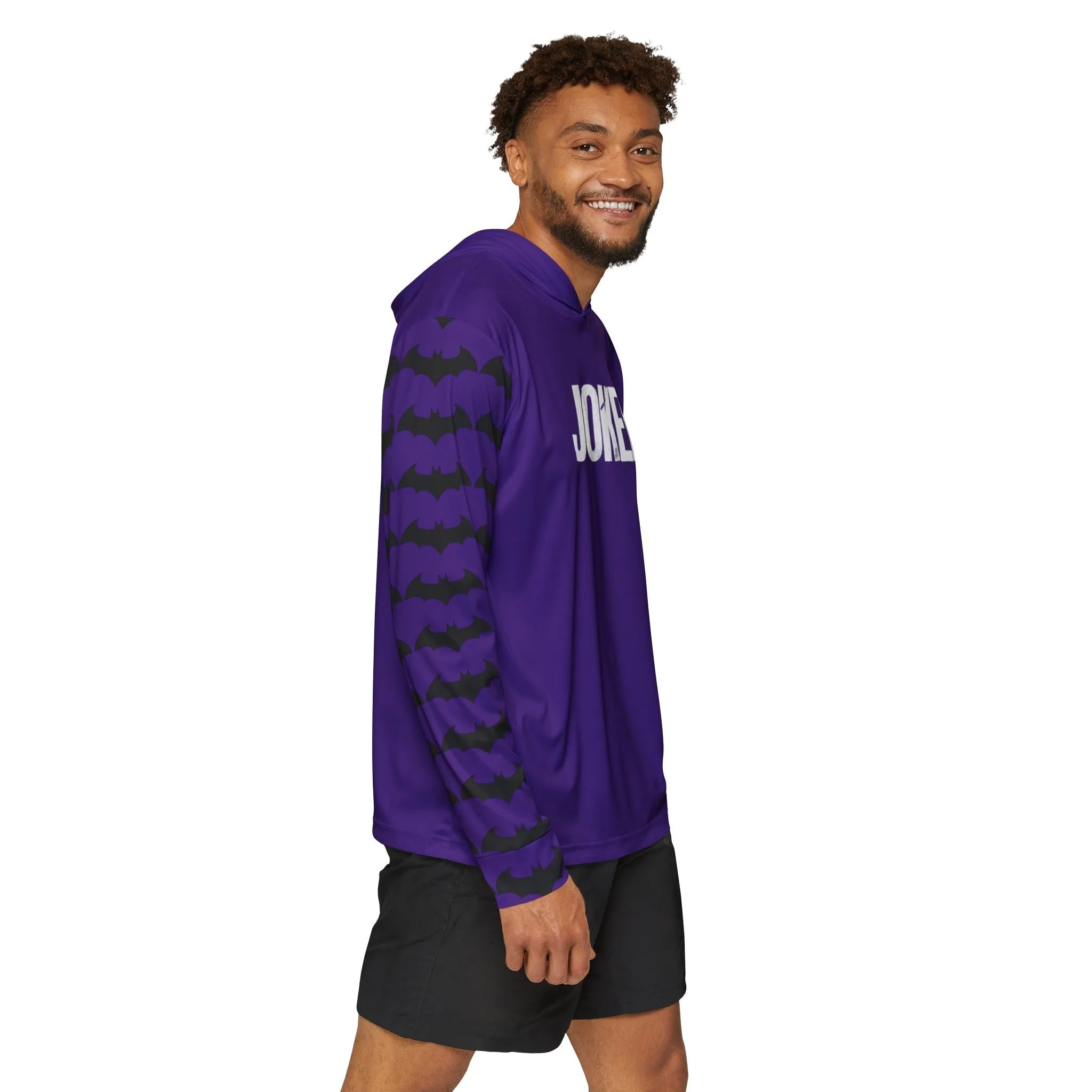 Joker Batman Men's Sports Warmup Hoodie (AOP)