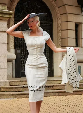 KELLY- retro vintage dress pencil