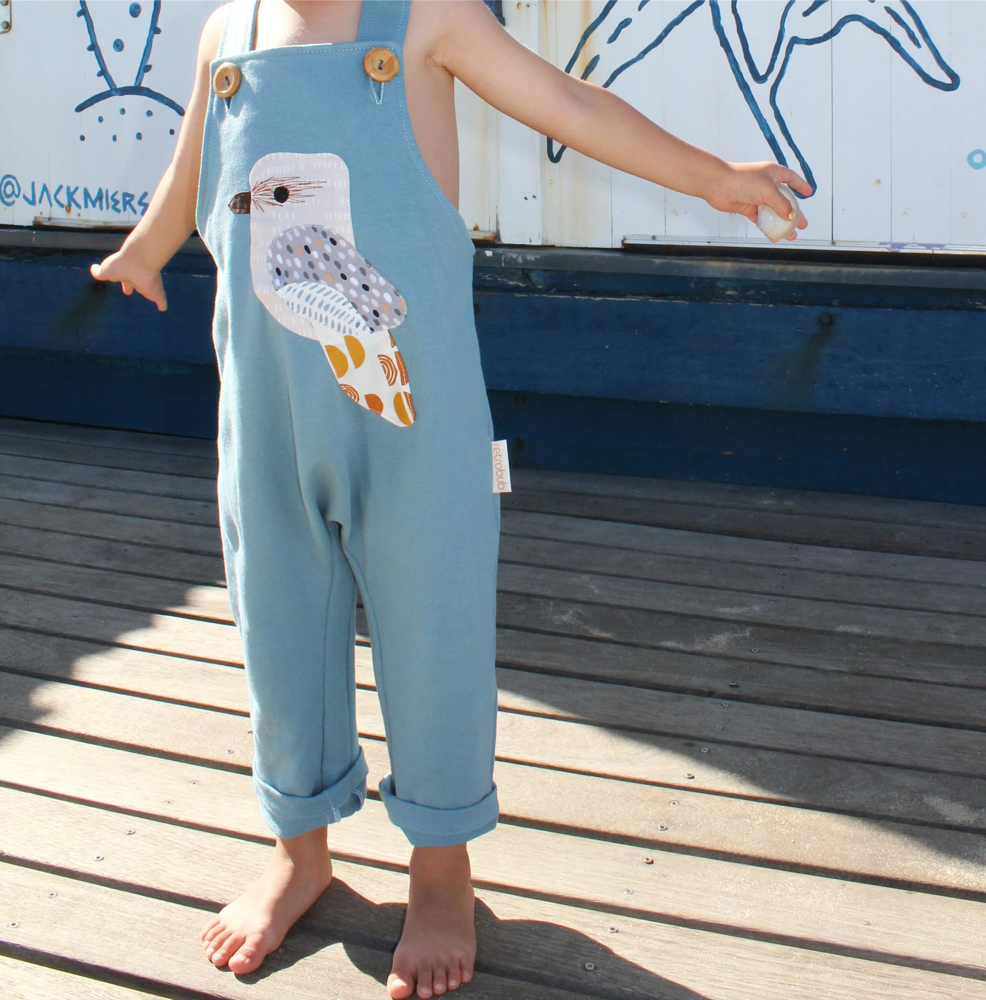 KOOKABURRA toddler overalls