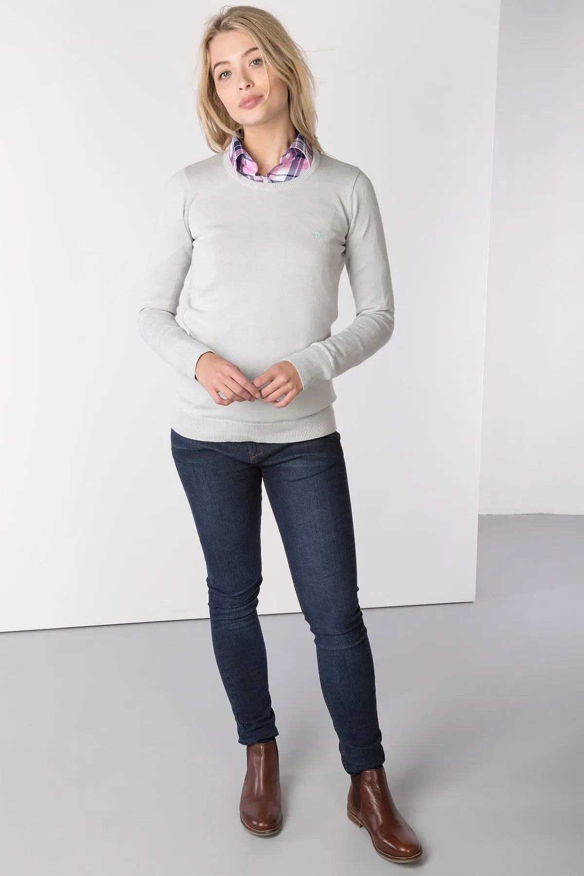 Ladies Round Neck Jumper