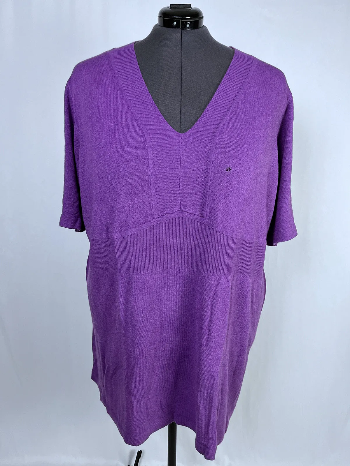 Liz & Me Size 4X (30/32) Plum Sweater NWT