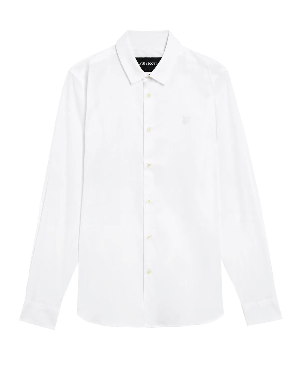 Long Sleeve Slim Fit Poplin Shirt