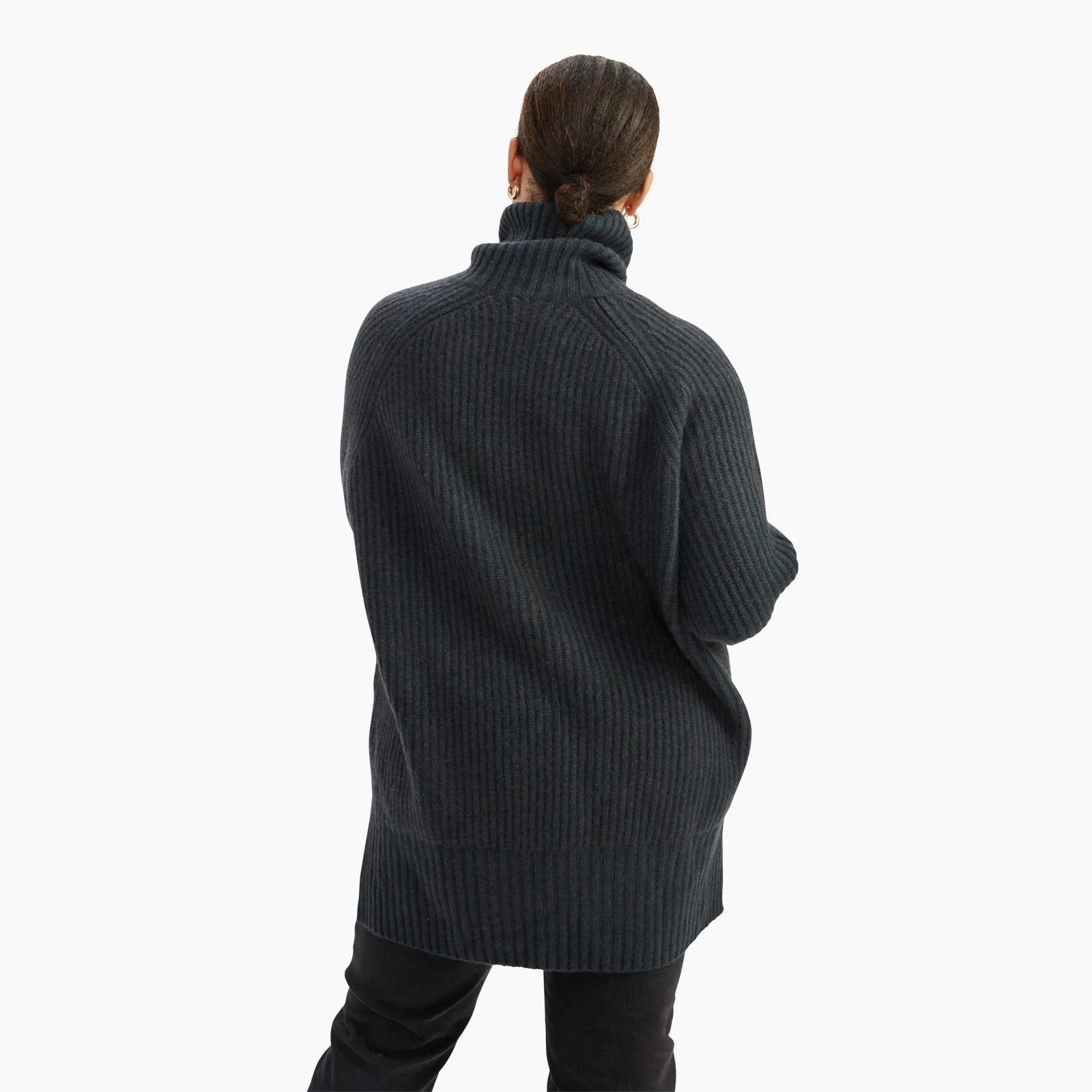 Luxe Cashmere Fisherman Turtleneck