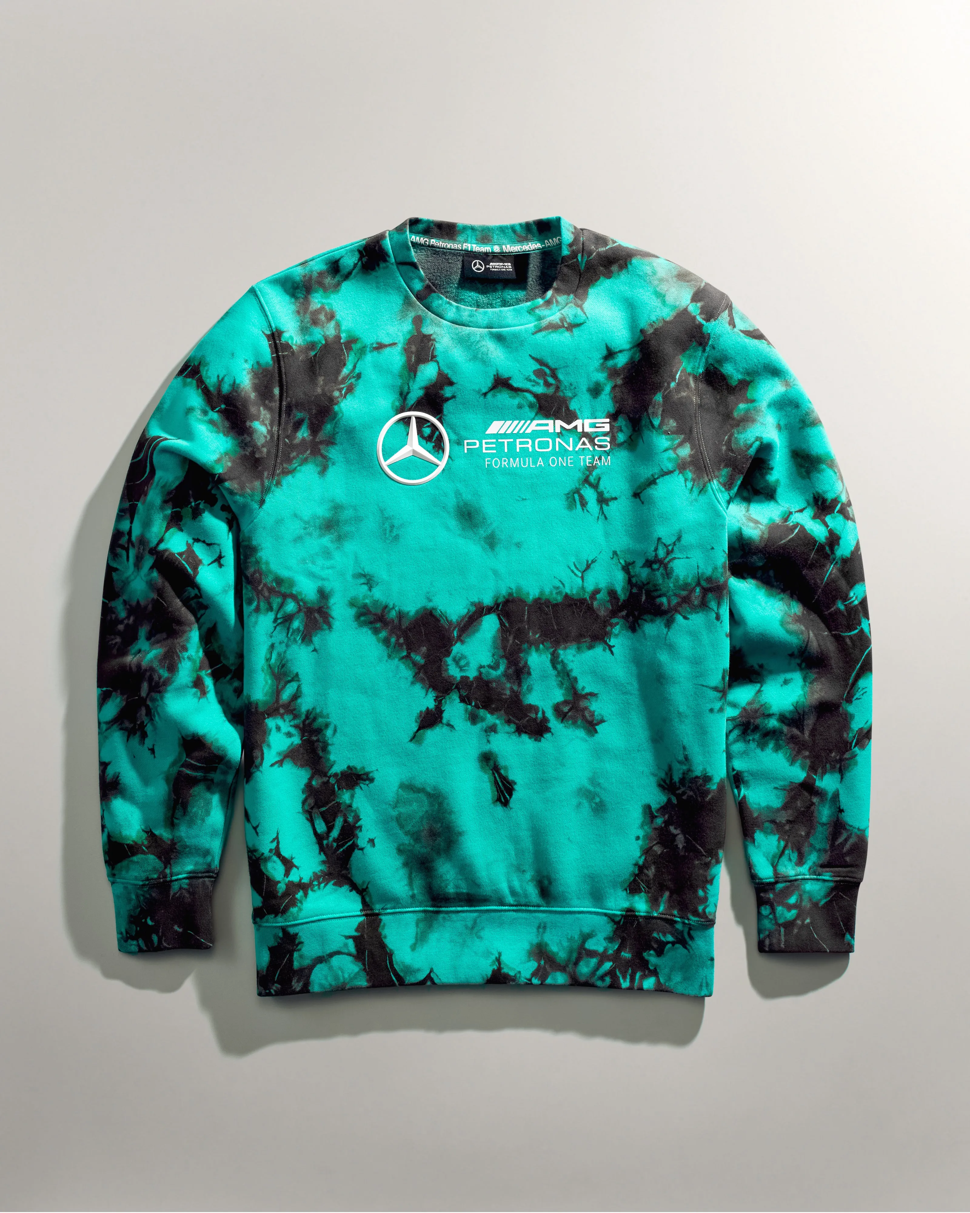 Mens Tie Dye Sweater Multicolour