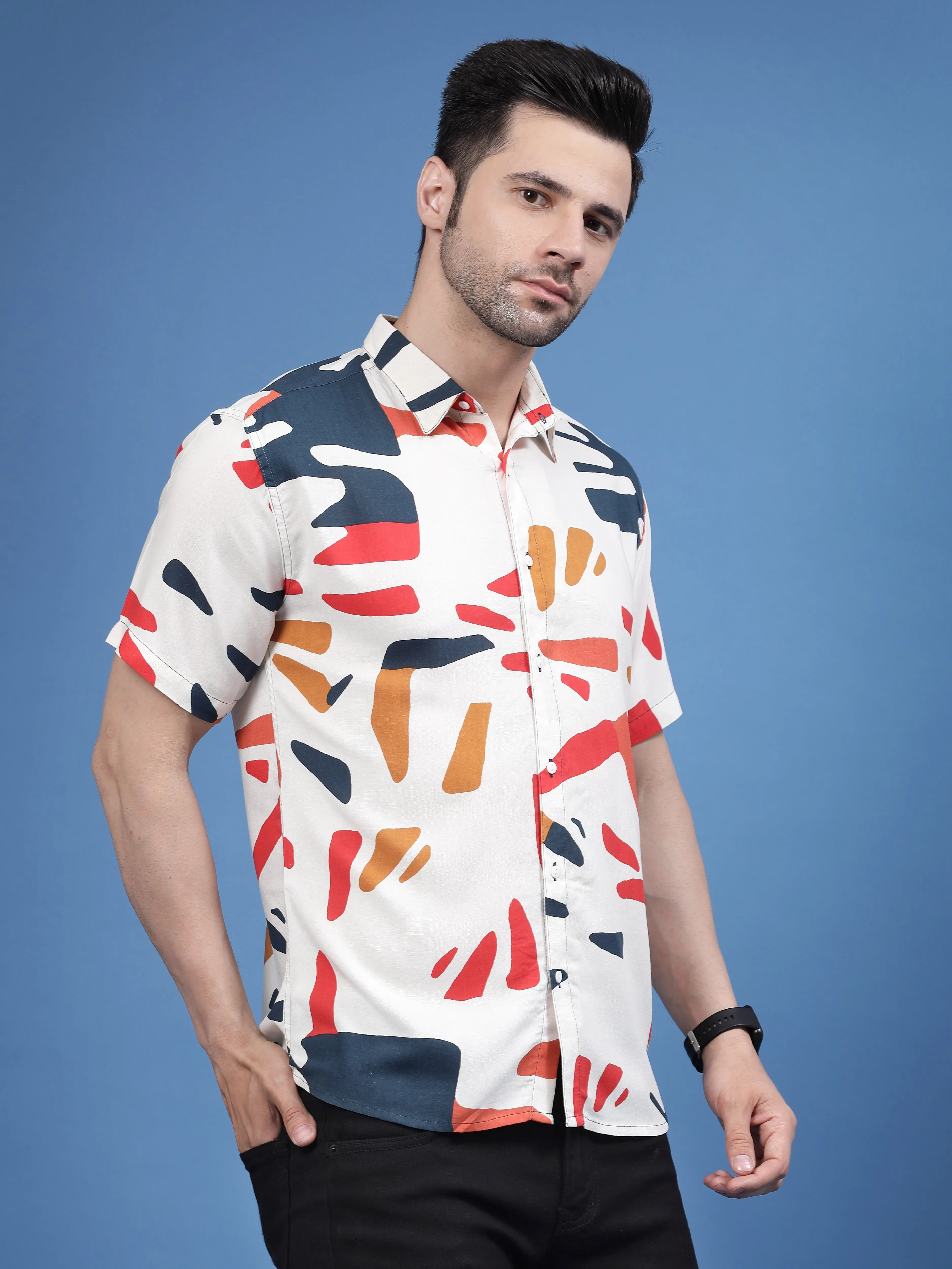 Palm Paradise Rayon Shirt