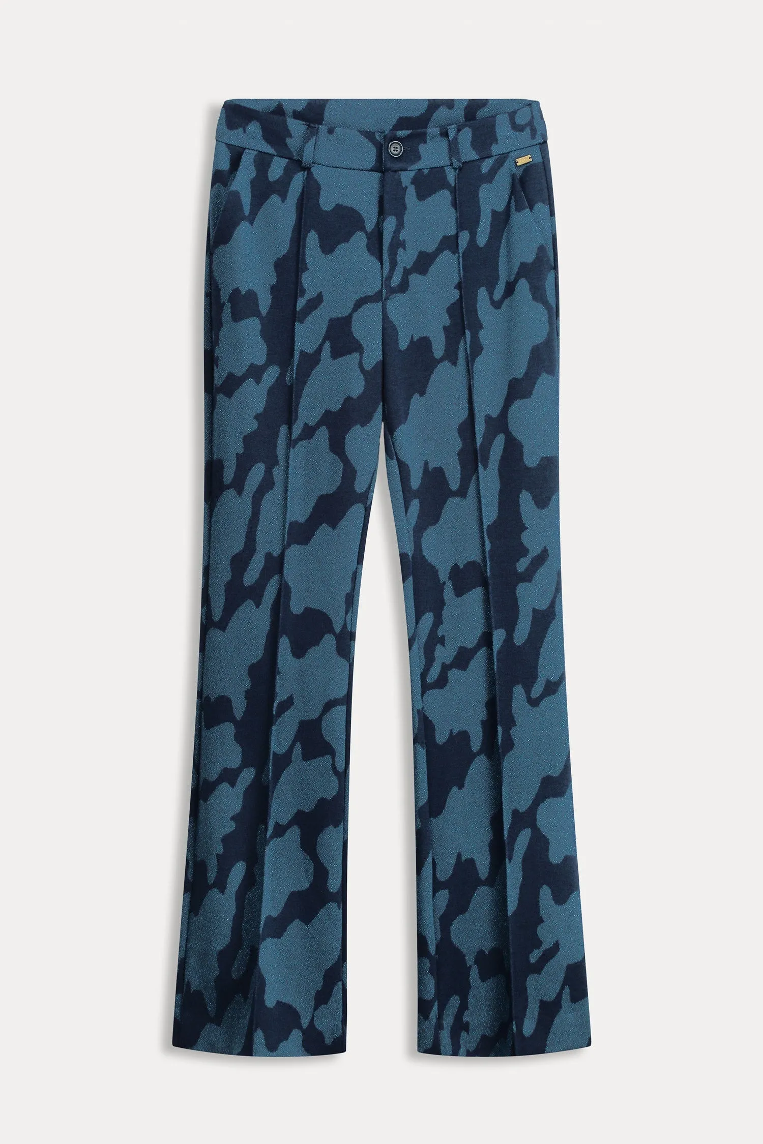 POM PANTS SWIRL HORIZON BLUE