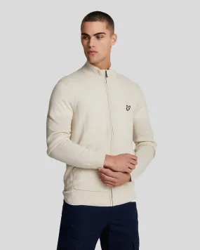 Premium Cashmere Blend Zip Through Jumper