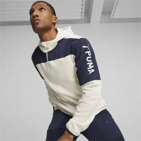 PUMA Fit Hybrid Polar Fleece Woven Jacket