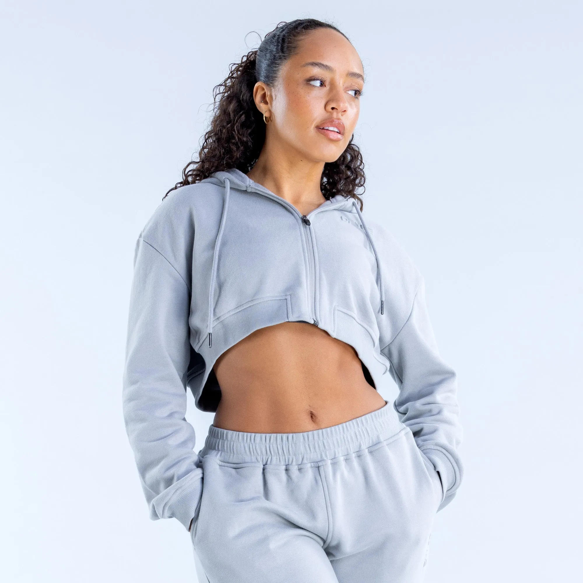 Revive Mid Weight Crop Zippy