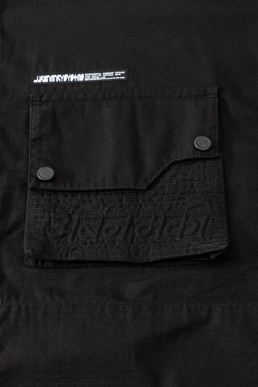 Ripstop Shacket // Black