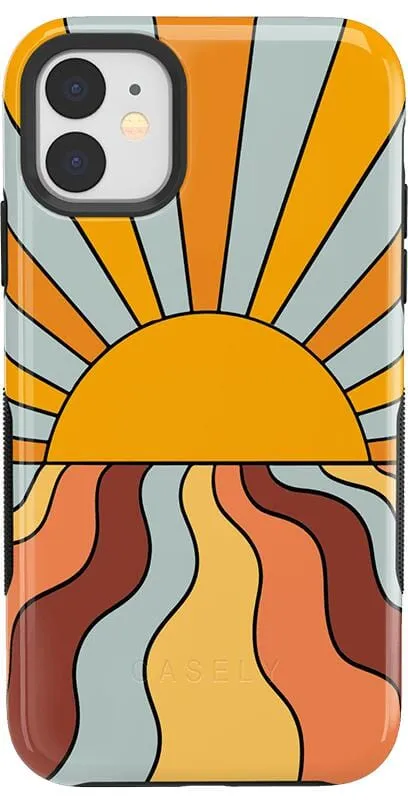 Shine On | Retro Sunset Case