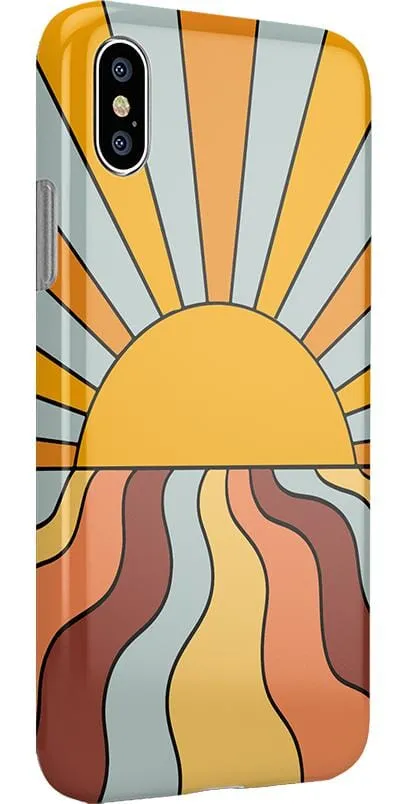 Shine On | Retro Sunset Case