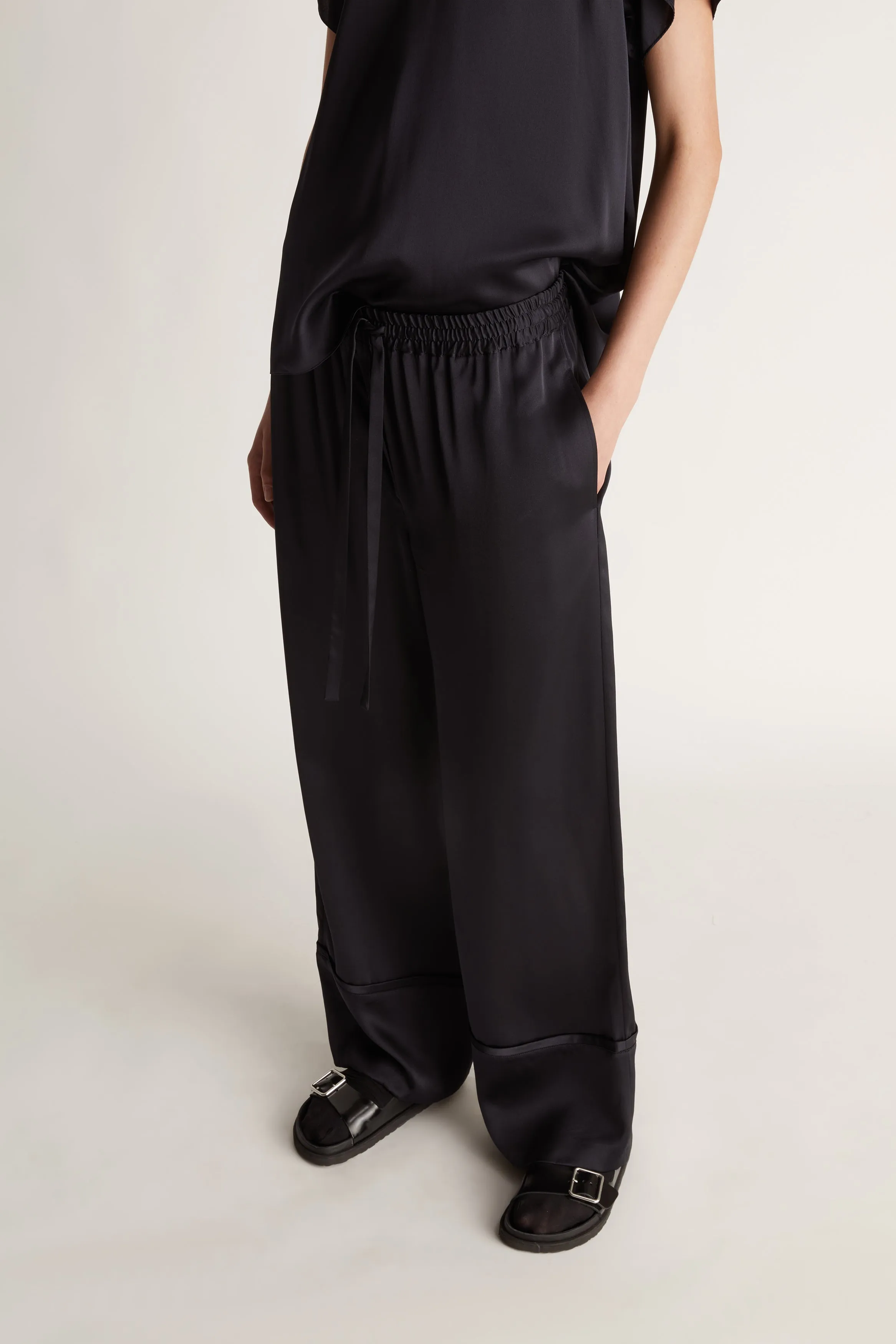 Stella Silk Satin Pant