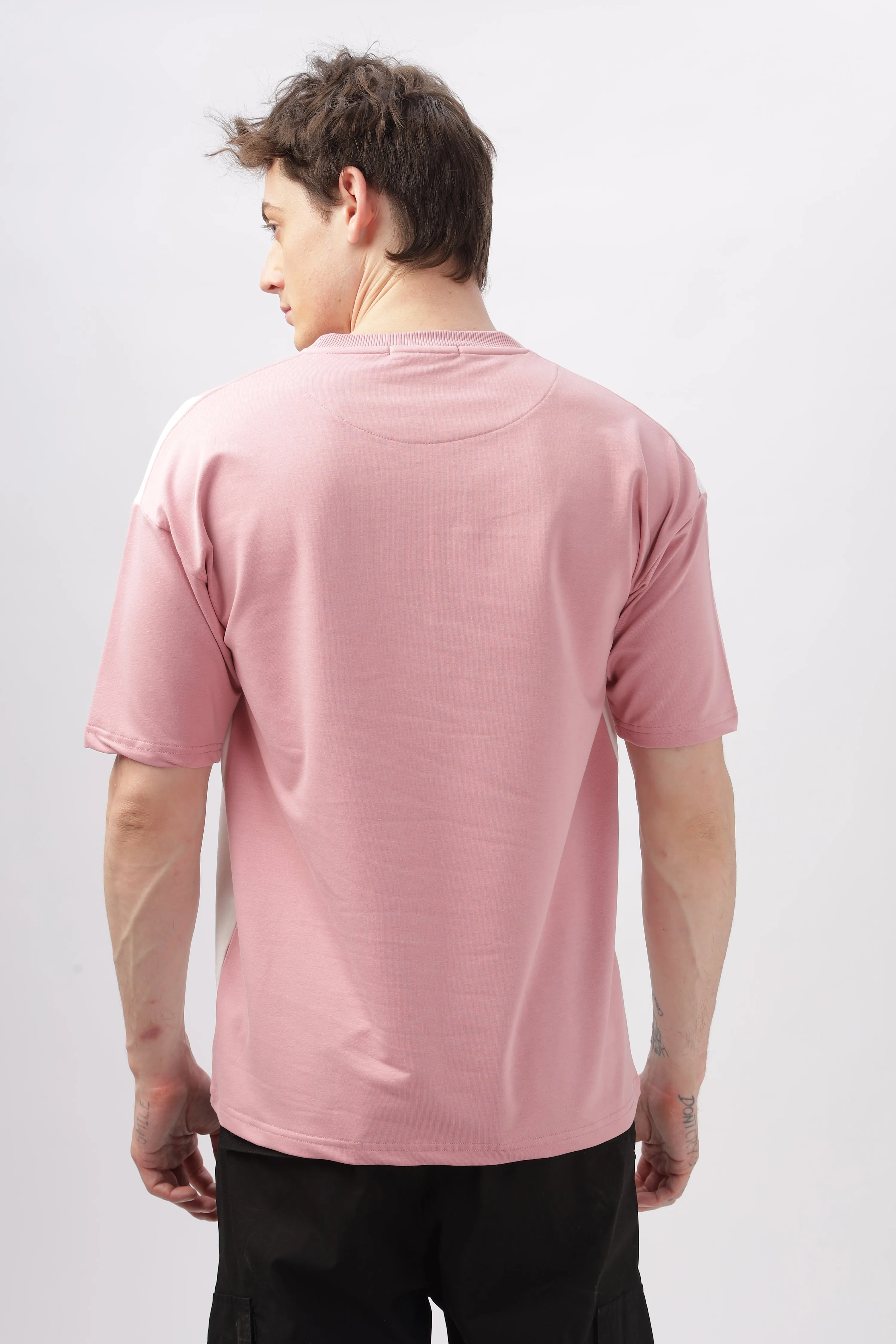 Summer Grade Drop Shoulder Pink T-shirt