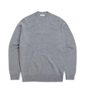 Trunk Dover Cashmere Crew Neck Sweater: Grey