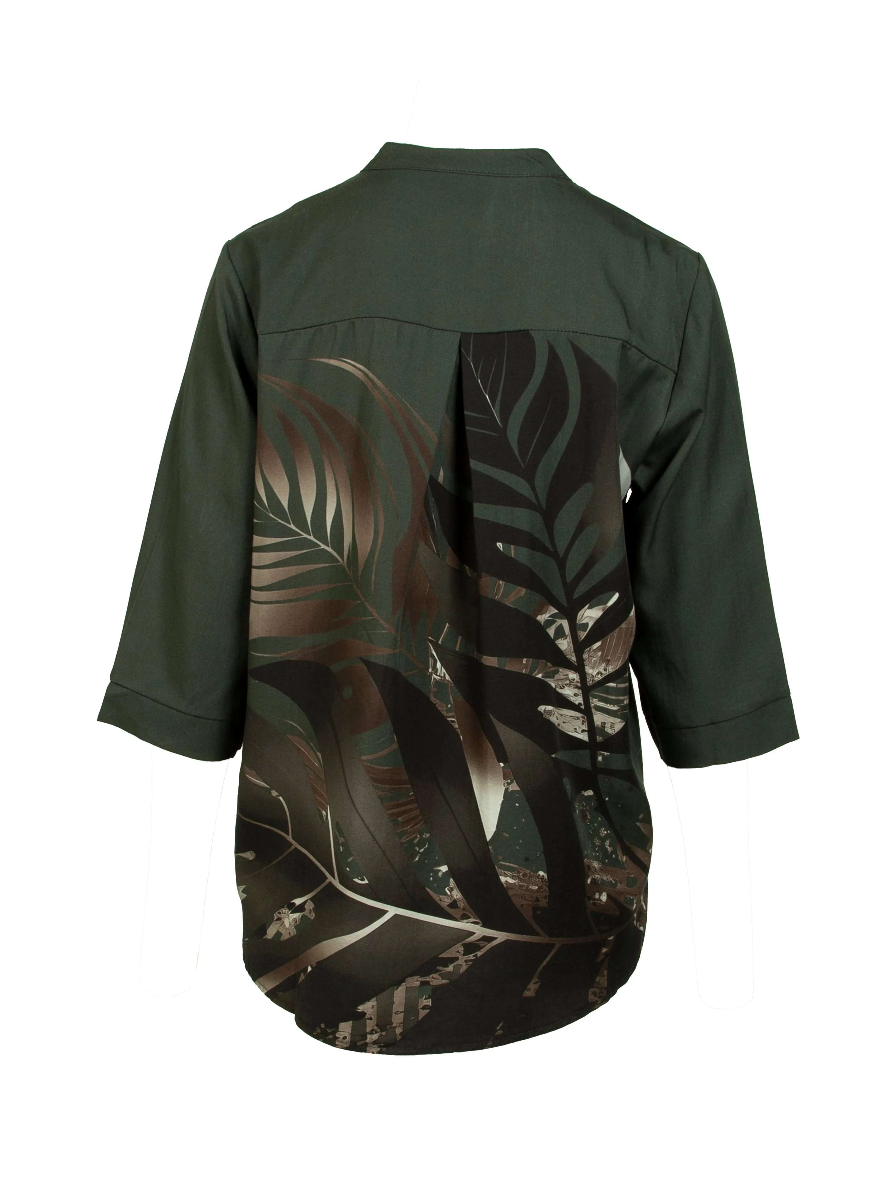 Uljana Blouse - Green Absolute mix