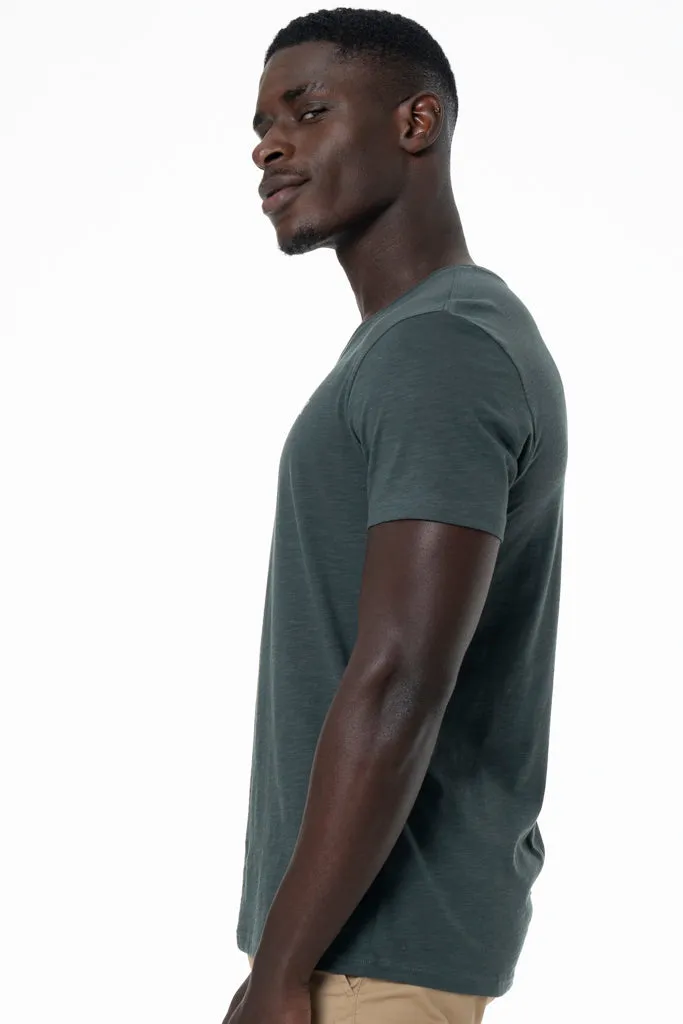 V-Neck T-Shirt _ 141368 _ Fatigue