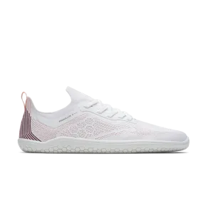 Vivobarefoot Primus Lite Knit Womens White/ Peach Melba