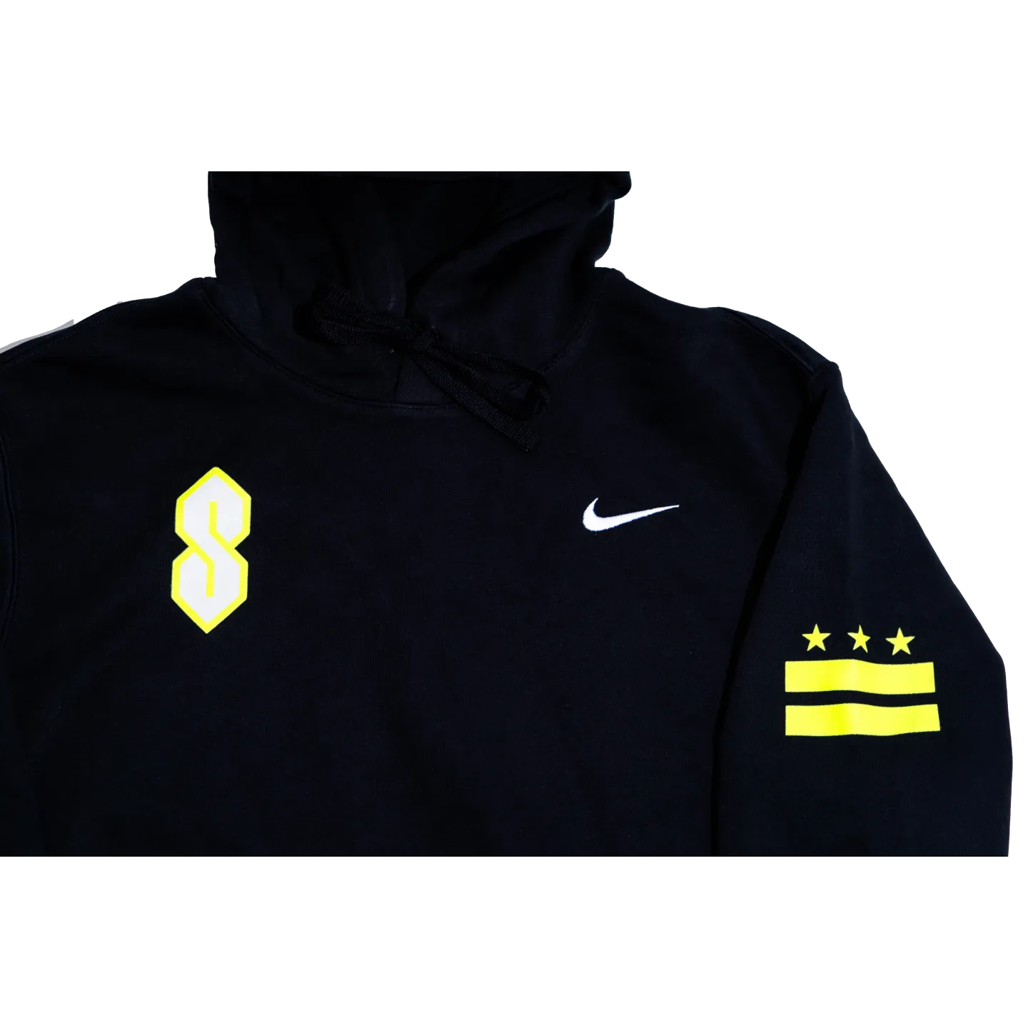 Washington Spirit 2024 Graffiti "S" Nike Hoodie - Black