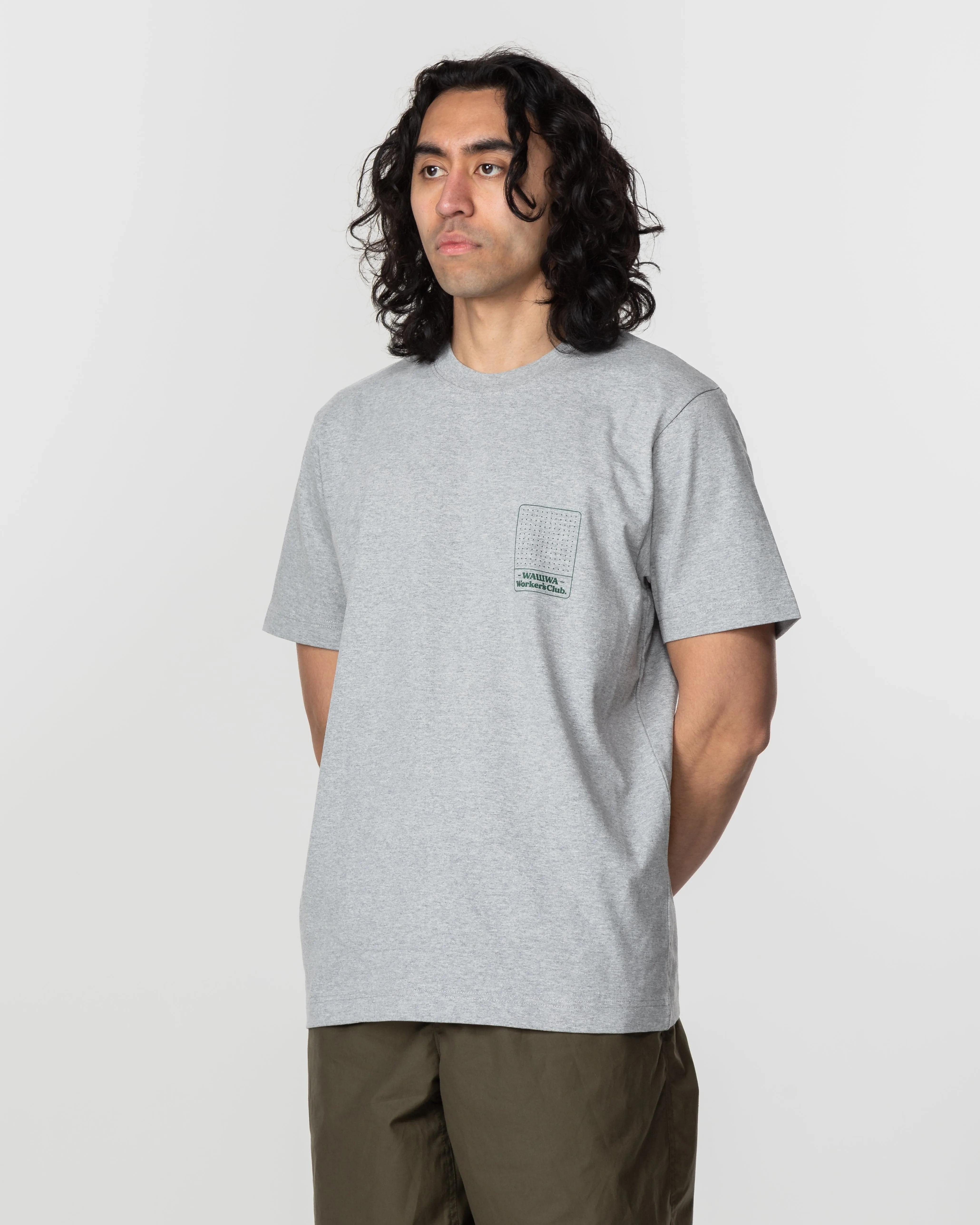 Worker's T-Shirt - Grey Marl