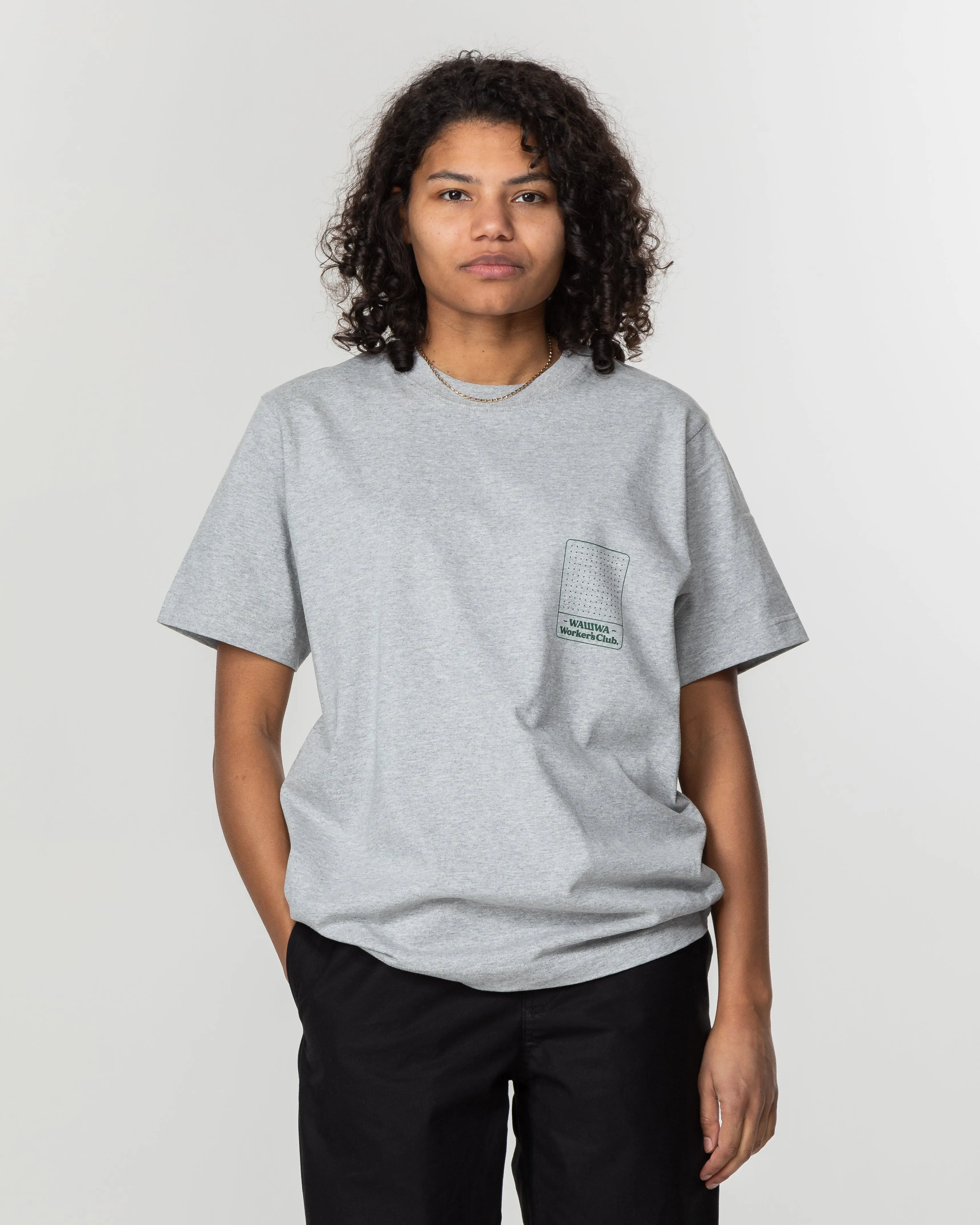 Worker's T-Shirt - Grey Marl