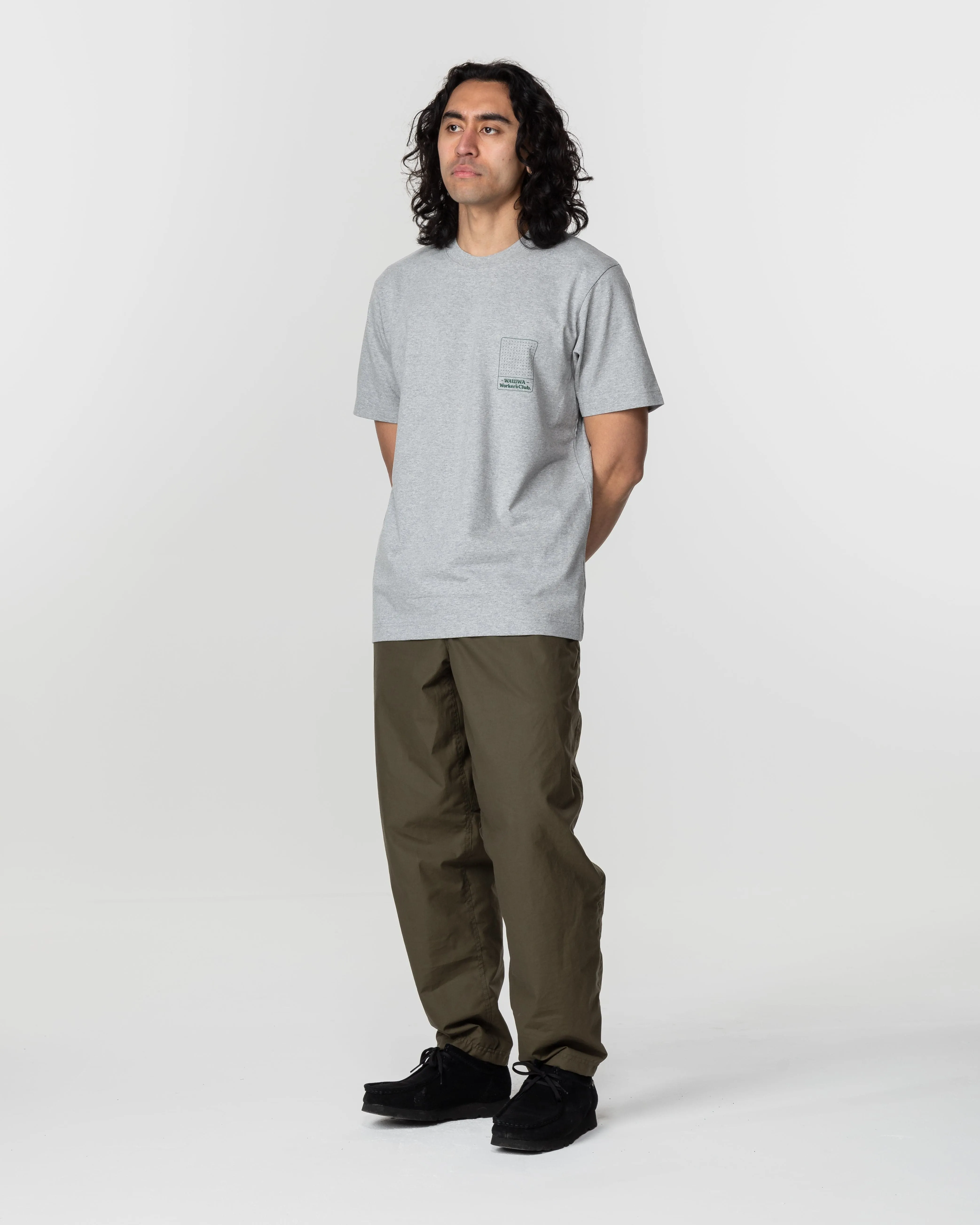 Worker's T-Shirt - Grey Marl