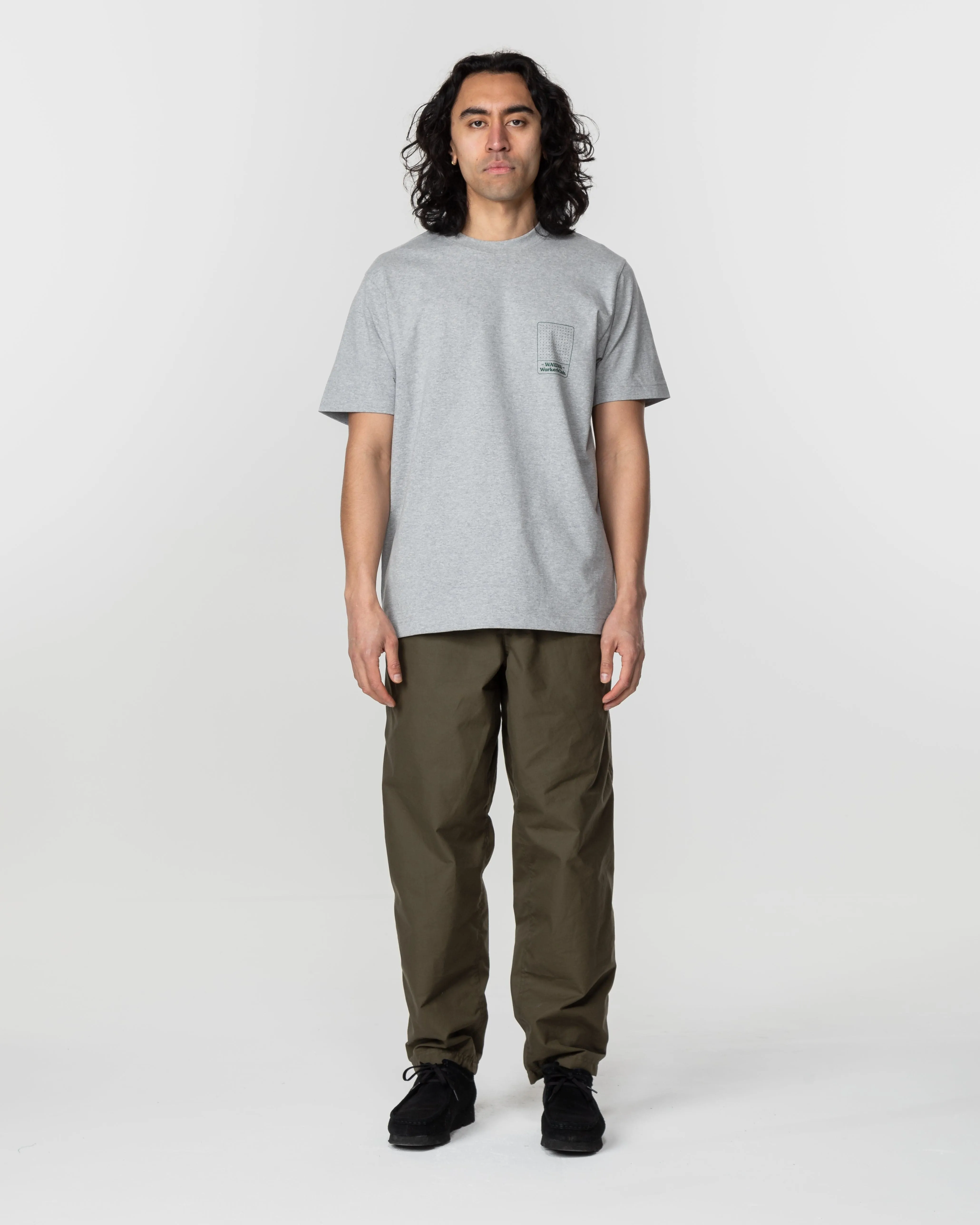 Worker's T-Shirt - Grey Marl