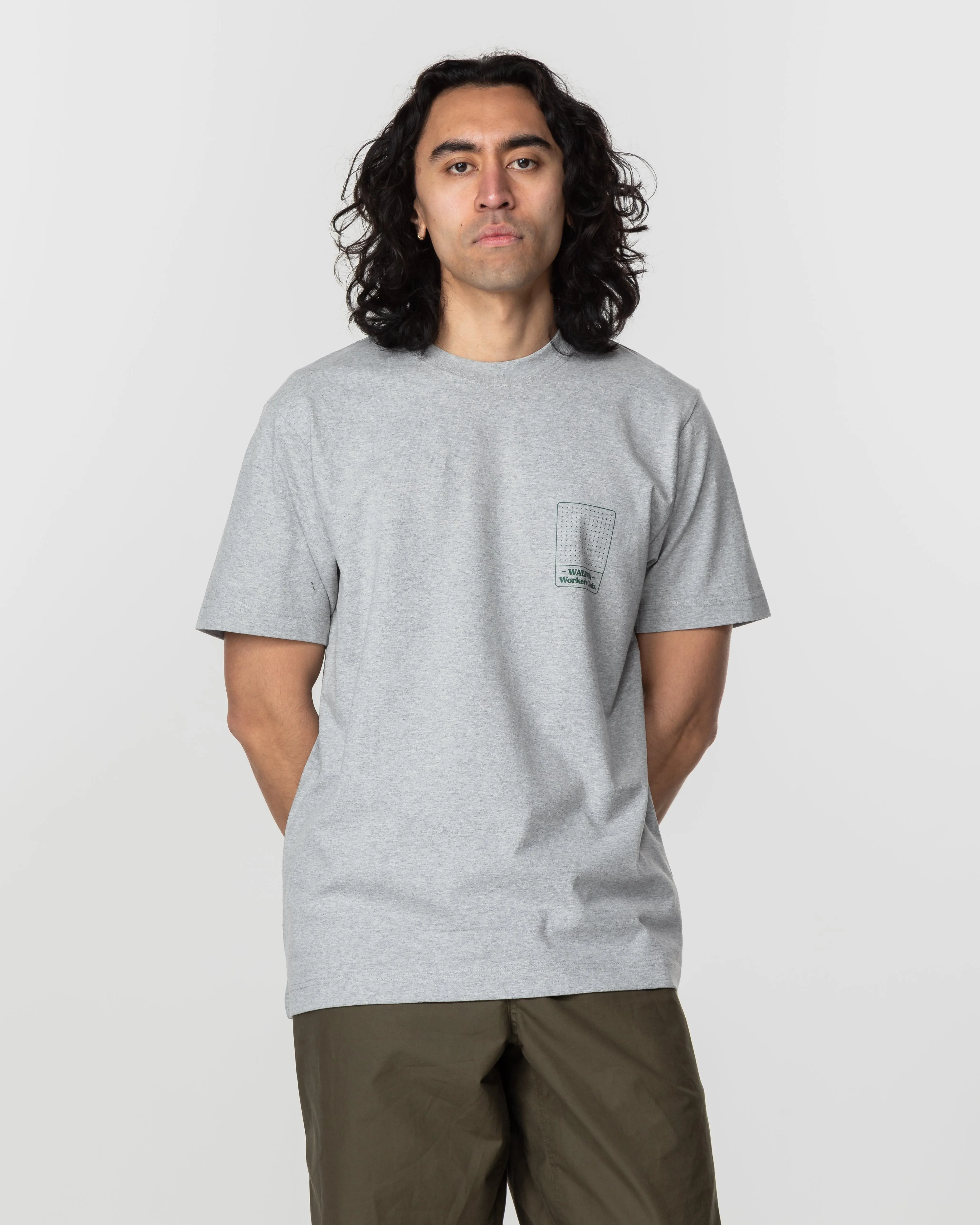 Worker's T-Shirt - Grey Marl