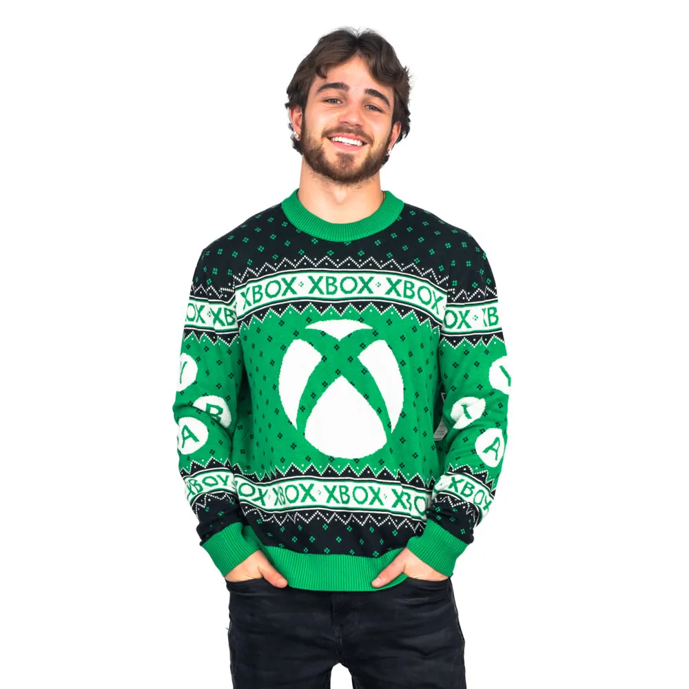 Xbox Big X Holiday Sweater