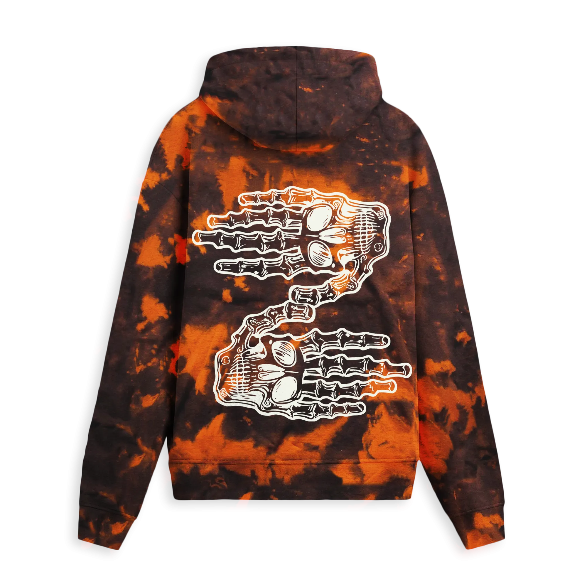 Zeds Dead - Dry Hands - Bleach Tie Dye Pullover Hoodie